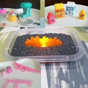 LOL Surprise OMG Fashion House Playset Replacements Lot Firepit & Accessories